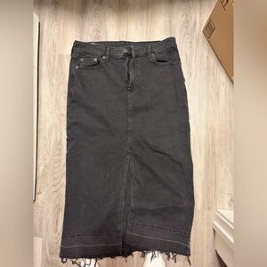 GAP Women's Black Maxi Skirt